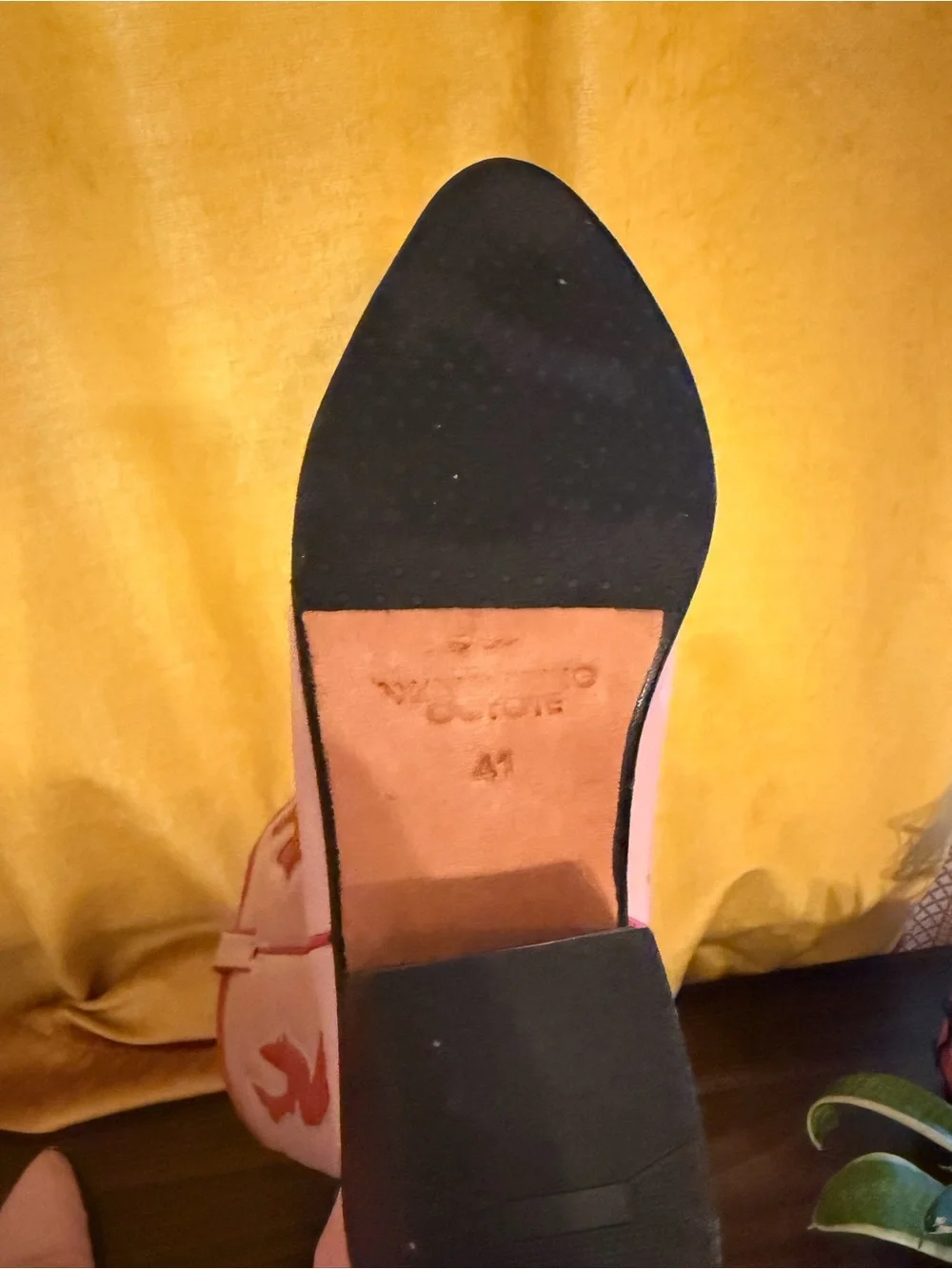 Women's Over-The-Knee Two-Tone Pink and Orange Western Boots
